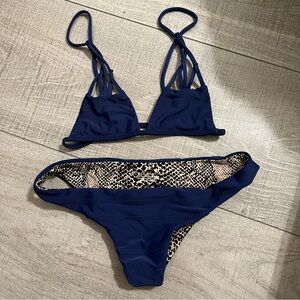 SOLD Acacia Swim Set. Top P / Bottom M
